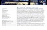 Ausblick Deutschland: Öffentliche Investitionen und ... · Ausblick Deutschland 3 | 7. April 2017 Ausblick Deutschland Öffentliche Investitionen: Mehr in der Pipeline — Die deutsche