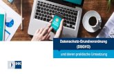 Datenschutz-Grundverordnung (DSGVO)...II. Die DSGVO und ihre praktische Umsetzung Benennungspflicht des Datenschutzbeauftragten (Art. 37 Abs. 1 DS-GVO i.V.m. geänderten 38 Abs. 1