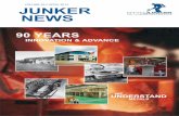 90 YEARS - Otto Junker GmbH · 2020-06-18 · 90 YEARS otto JUnKER gmBh – InnovAtIon & ADvAnCE over 90 years, the oTTo JuNKer GmbH, the successful development of furnaces for melting,