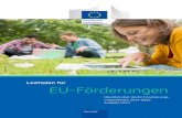 Leitfaden für EU-Förderungen 2014-2020 › ... › leitfaden_eu-foerderungen.pdfdas Ganze durch Beispiele und praktische Tipps. Ich hoffe sehr, dass Ihnen dieser Leitfaden bei der