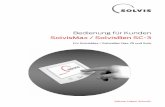 Bedienung für Kunden SolvisMax / SolvisBen SC-3€¦ · 4 Bedienung der SolvisControl 8 BAL-SBSX-3-K · Technische Änderungen vorbehalten · 31174-3 SOLVIS 4 Bedienung der SolvisControl