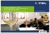 Präsentation von Weingütern auf Messen und Weinfesten · Präsentation der Produkte und des Betriebs. Wichtiges Hilfsmittel sind die Checklisten, an denen der Nutzer sich von der