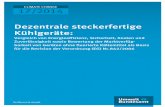 Dezentrale steckerfertige Kأ¼hlgerأ¤te - Umweltbundesamt 2017-11-17آ  CLIMATE CHANGE 17/2014 . Projektnummer