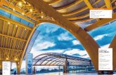 PROJEKT 2 // FLUGHAFEN - FORUM-HOLZBAU · 2018-12-19 · nen die BSH-Bögen das Terminal und bilden eine ganz besondere Dach-landschaft. Das wellenförmige Dach soll Assoziationen