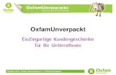 OxfamUnverpackt - WordPress.com1. Sie wählen ein Geschenk aus, z.B. eine Ziege. 2. Ihre individualisierte Weihnachtskarte geht an Kunden, Partner und Mitarbeiter/innen. 3. Ihr Geschenk