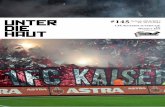 UNTER #145 Saison 2016/2017 DIE 1.FC Kaiserslautern e.V ...unter-die-haut.net/wp-content/uploads/2016/12/145_Aue_online.pdf · Descansem em paz - Força Chape! kURZ UND kNAPP Hannover: