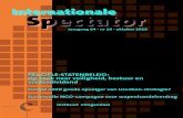 Internationale Spectator · 2017-07-17 · Internationale betrekkingen, egMOnt, te brussel. Verschijnt maandelijks en wordt uitgegeven op de grondslag van een redactiestatuut. redactiebureau