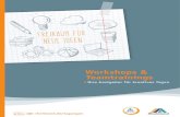 Workshops & Teamainrtingsdjh-rheinland.de/docs/kataloge/workshops_und_teamtrainings.pdf · Pinnwand, DVD, TV, Overheadprojektor, Leinwand Service: Rezeptionszeiten: So. bis Do. von