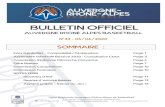 AUVERGNE RHONE ALPES BASKETBALL...2020/06/05  · Auvergne-Rhône-Alpes Basketball – Bulletin Officiel 2019/2020 Pour rappel, pour les équipes séniors, seuls 3 appels de péréquation