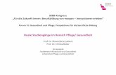 Duale Studiengänge im Bereich Pflege/ Gesundheit · 6/6/2018  · Pflegestudium.de (Hrsg.) (2016). Pflege-Studiengänge in Deutschland 2016. Aktuelle Daten und Statistiken. Köln.