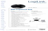 WiFi LogiCloud Hub - cdn-reichelt.decdn-reichelt.de/documents/datenblatt/E910/LOGILINK_UA0175_DB_D… · WiFi LogiCloud Hub UA0175 Specifications: Haupt-Chip Ralink RT5350 SDRAM SPI