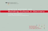 STATUS REPORT ON Building Culture in 2014-02-03آ  STATUS REPORT ON Building Culture in Germany Initial
