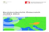 Kurzfassung Resistenzbericht Österreich AURES 2013 · Lebensmittelsicherheit Empfehlungen zur Bekämpfung der antimikrobiellen Resistenz entwickelt [11]. Es bestehen Vorgaben zur