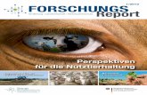 FORSCHUNGS Report - Tierschutzplan Niedersachsen · versität Leipzig durchgeführt wird, wurde 2011 begonnen, die Ver- ... ropäischen Behörde für Lebensmittelsicherheit zu MRSA
