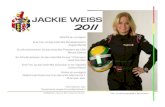 Jackie Weiss- Partnersuche 2009 · 2010-10-17 · Jackie von BMW USA eingeladen sich unter 42 männlichen Anf ängern in Valencia in einem 2-t ägigen Shoot-Out zu qualifizieren.