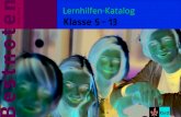 2015 Lernhilfen-Katalog 2014 Klasse 5 – 13 Bestnotenstatic.klett-lerntraining.de › www › product › catalogue › ... · 24 Klassenarbeiten aufgeteilt nach den Lehrplaninhalten