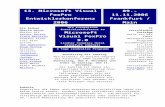 13. Visual FoxPro Entwicklerkonferenz 2006portal.dfpug.de › dFPUG › Dokumente › Konferenzen › K… · Web viewHerzlich Willkommen zu unserem umfangreichen Konferenzprogramm