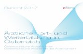 Ärztliche Fort- und Weiterbildung in Österreich › fileadmin › Data › Downloadcenter › ... · 2019-10-09 · Ärztliche Fort- und Weiterbildung in Österreich – Bericht