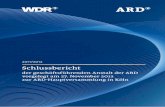 Schlussbericht - WDR · Schlussbericht der geschäftsführenden Anstalt der ARD vorgelegt am 27. November 2012 zur ARD-Hauptversammlung in Köln 2011/2012 ARD-Geschäftsführung …
