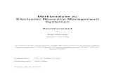 Marktanalyse zu Electronic Resource Management Systemen · Marktanalyse zu Electronic Resource Management Systemen Bachelorarbeit von Anja Kammel (Matrikelnummer 14454) ... wachsende