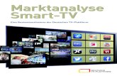 Marktanalyse Sma rt-TV · Medien-Inhalte aus verschiedenen Quellen auf dem TV-Bildschirm dargestellt werden. Basis für die hybriden Medienangebote ist die Digitalisierung von Inhalten