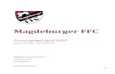 mffc pressespiegel 2010 04 a - magdeburger-ffc.de · Uhr die Begegnung des regu- lären 17. Spieltages gegen die HSV-Reserve stattfindet. Die Elf von Trainer Steffen Rau steht am