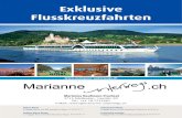 Exklusive Flusskreuzfahrten - Marianne Unterwegs€¦ · Individuelle Anreise nach Passau und Einschiffung ab 16.00 Uhr. „Leinen Los!“ um 18.00 Uhr. Begrüßung durch die Kreuzfahrt-Reiseleitung