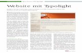 ANWENDUNGEN Open-Source-CMS Typolight Website mit Typolight › files › pdf › TYPOlight_COM_Sonderheft_012008.pdf · matisch erstellte Layout mit Hilfe von CSS formatieren (Bild