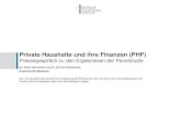 Private Haushalte und ihre Finanzen (PHF)...2013/03/21  · Die großen Länder der Eurozone und Österreich auf einen Blick Deutschland Frankreich Spanien Italien Österreich Durchschnitt