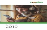 Home - zooplus AG - 2019€¦ · Gesamtmarkt, der sowohl den stationären als auch den Online-Vertrieb von Haustierbedarf umfasst. Die Gesellschaft vertreibt rund 8.000 Produkte für