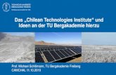 Das „Chilean Technologies ... - Eco Mining Concepts · 1. Solar Energy CHALLENGE 4: Desalination and water treatment using technologies based on solar energy. Development, scaling