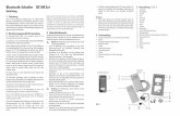 Bluetooth-Schalter BS100 Set (s. Abb. 1) Anleitung · 2019-10-30 · Abb. 2 6. Technische Daten Collector 12 V / max. 500 mA Ausgang weiß 1 Open-Collector 12 V / max. 500 mA LEDs