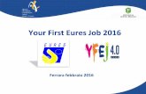 Your First Eures Job 2016 - INFORMAGIOVANI FERRARA · Cv Europass vs Cv “all’inglese”? SinteAcamente si può dire che il cv Europass viene ben accolto nei paesi dell’Europa