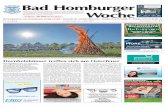 Ba d Ho m burger Wo ch e e - hochtaunusverlag.de · Ba d Ho m burger Auflage: 40.500 Exempla re Wo ch e e Wöchentlich erscheinende unabhängige Lokalzeitung für die Stadt Bad Homburg