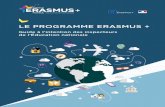 LE PROGRAMME ERASMUS · 2019-12-11 · LE PROGRAMME ERASMUS + FICHE N°1 LE PROGRAMME DE L’UNION EUROPÉENNE en faveur de l’éducation, la formation, la jeunesse et le sport 34