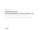 ESET REMOTE ADMINISTRATOR 6 · PDF file eset remote administrator 6 Руководство по администрированию Щелкните здесь, чтобы перейти