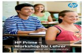 HP Prime Workshop für Lehrer...Identitäten, Äquivalenz und Bedingungen 33 Arbeiten mit Funktionen 36 Mathematische Kunst 41 Kuriose Parabeln 45 Sicherman-Würfel 48 Vermutung und