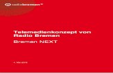 Telemedienkonzept von Radio Bremen · Für die nun folgende Angebotsbeschreibung wurde, wie für die beiden Telemedienkonzepte von Radio Bremen im Jahr 2010, gesetzeskonform ein sogenanntes