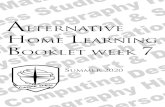 PNF FBSOJOH PPLMFU XFFL · Week 7: Alternative Home Learning - Monday, 18th May 2020 Kindness and compassion is the theme for the week! A lot of the tasks you will be asked to complete