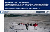 Startseite - Geographie€¦ · Web viewden Nachweis von Kompetenzen aus geographisch-, geo-, natur- und raumwissen schaftlichen Modulen im Umfang von mindestens 30 ECTS-Punkten sowie