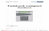 TwinLock compact - shop-eibi.de Compact 7260.pdfTwinLock compact Handbuch Version 1.06 1 TwinLock compact Handbuch EN 1300 M 106302 / M 106301 G 106016 / G 106015 Klasse 2 / C