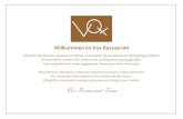 Vox Restaurant Team › ... › documents › dining › vox › vox-wine.pdf · 2020-04-21 · All prices are in euro incl. tax and service charge ... Wine Aperitif / Vermouth €