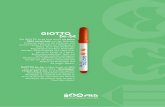 im Jahre 2004 entwickelt, · GIOTTO be-bè Super Fibre Pens Dermatologically tested bSuper Fasermaler, ideal für Kleinkinder.Unbedenkliche, super ab- und auswaschbare Farben (von