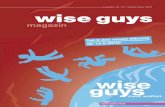 Ausgabe Nr. 23 | September 2012 wise guys · Der zweite Teil unseres neuen Albums: instrumentiert Jetzt sind wir natürlich mehr als gespannt, wie die instrumentierte Version bei