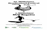 1. Mülheimer SUP Regatta - DJK-Ruhrwacht...22. Mülheimer Drachenboot-Festival & 1. Mülheimer SUP Regatta Am 01.-02. September 2018 mit Live-Musik und einem Feuerwerk am Samstagabend