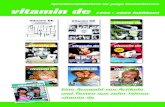 Sprachlernzeitschrift für junge Deutschlerner vitamin de ... · vitamin de 1999 - 2009 Jubiläum! Eine Auswahl von Artikeln und Texten aus zehn Jahren vitamin de Sprachlernzeitschrift