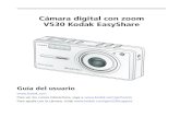 Cámara digital con zoom V530 Kodak EasyShare › support › pdf › es › manuals › ...Después de tomar una fotografía o grabar un vídeo, la pantalla LCD muestra la toma ...