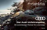 Die Audi Notdienst Zentrale: 0 800 – 2834 44533 ... die einen Pkw (ohne Vermietung) zulassen. Der Audi Service. Audi Original Teile ®. Passgenauigkeit, Werterhalt, Qualität: Audi