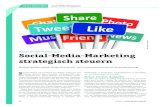 Social-Media-Marketing strategisch steuern · PDF file Dabei hilft Social-Media-Monitoring heute auch kleinen ... nur für Konzerne mit großen Budgets erreichbar war. Analy-se- und