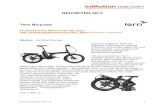 NEUHEITEN 2017 Tern Bicycles - inMotion mar.com · Das Las Vegas 2.0 bietet mit dem RockShox-Fahrwerk - 150mm Federgabel und Dämpfer - selbst bei aggressivem Handling Fahrspaß satt